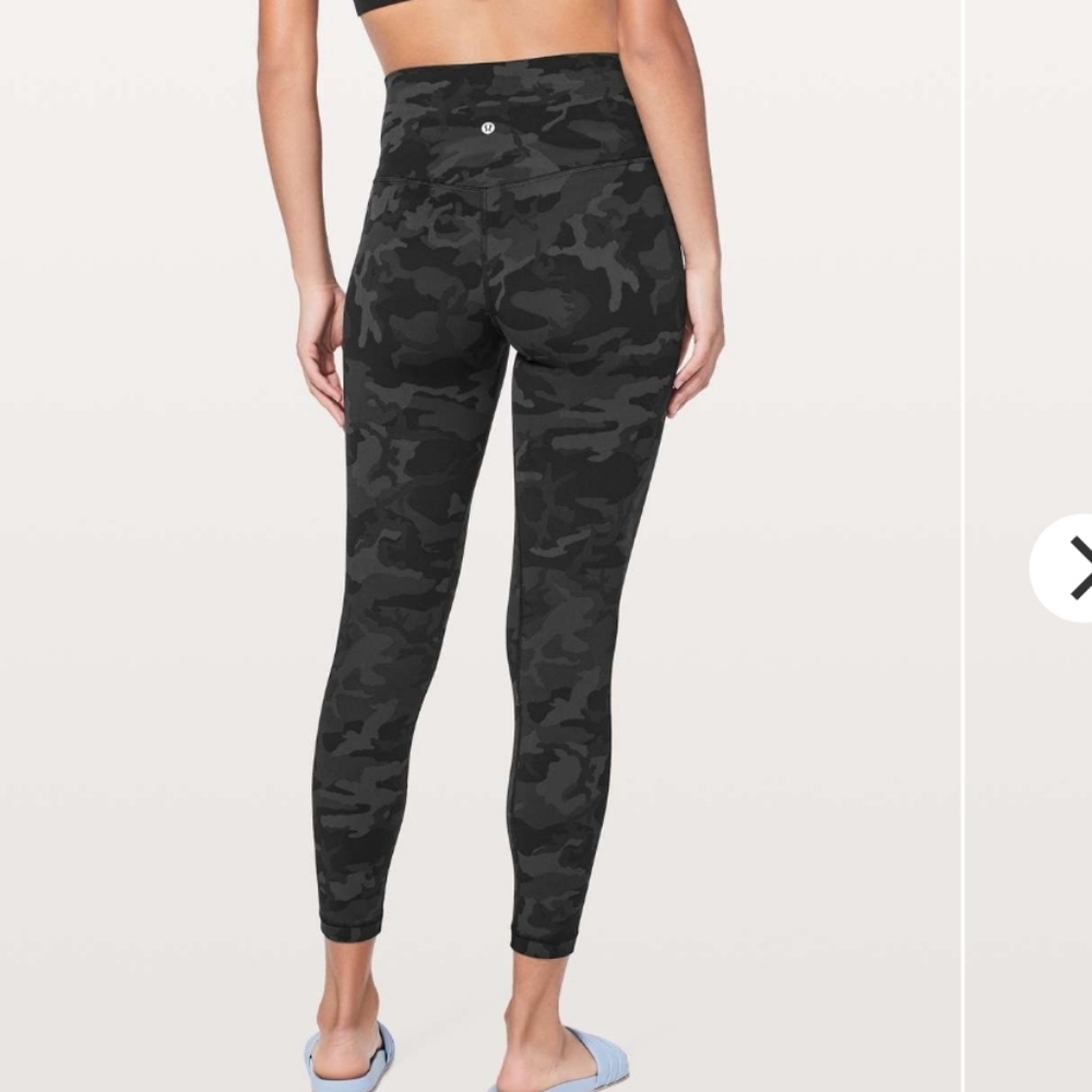 Lululemon Align Pant II Incognito Camo Multi Grey 2